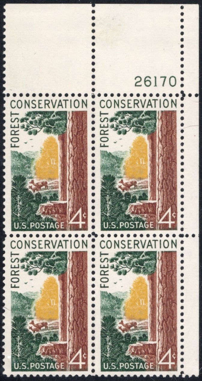 # 1122 (1958) Forests - PB, UR #26170, MNH