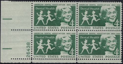 # 1135 (1959) Dental Health - PB, LL #26438, MNH