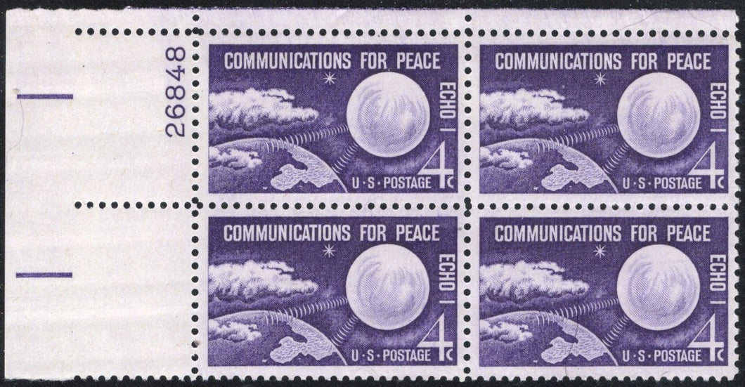 # 1173 (1960) ECHO I - PB, UL #26848, MNH