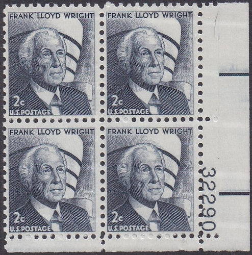 #1280 (1966) Wright - PB, LR #32290, MNH