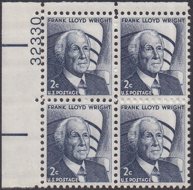 #1280 (1966) Wright - PB, UL #32330, MNH