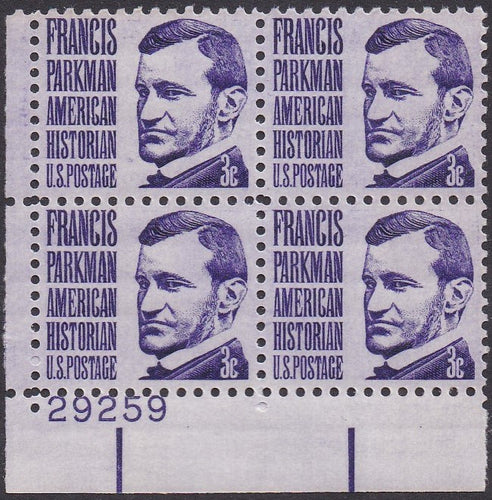 # 1281 (1967) Parkman - PB, LL #29259, MNH