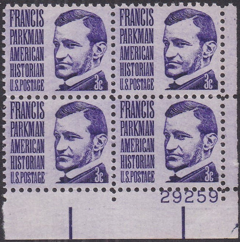 # 1281 (1967) Parkman - PB, LR #29259, MNH