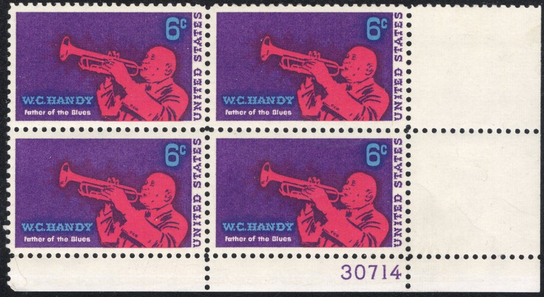 # 1372 (1969) WC Handy - PB, LR #30714, MNH