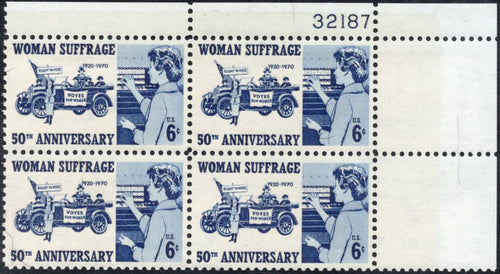 # 1406 (1970) Woman Suffrage - PB, UR #32187, MNH