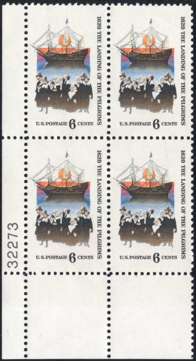 # 1420 (1970) Pilgrims - PB, LL #32273, MNH