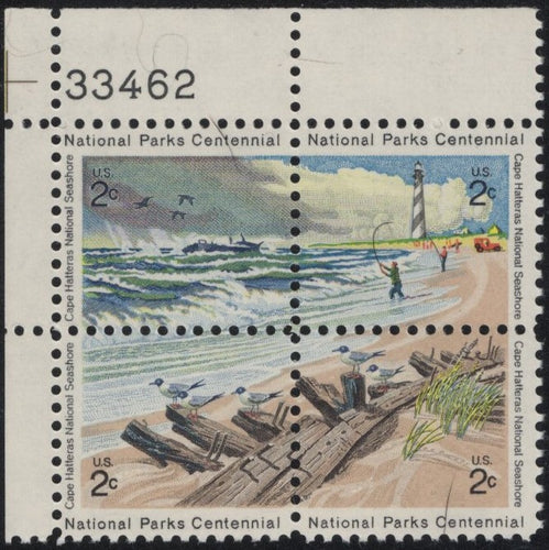 # 1448-51 (1972) Cape Hatteras - PB, UL #33462, MNH