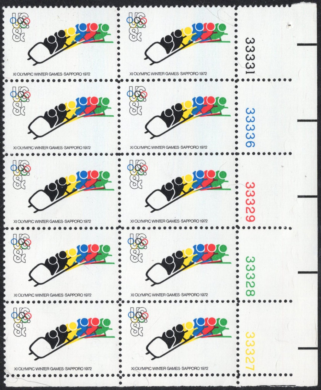 # 1461 (1972) Olympics - PB/10, LR #33331, MNH