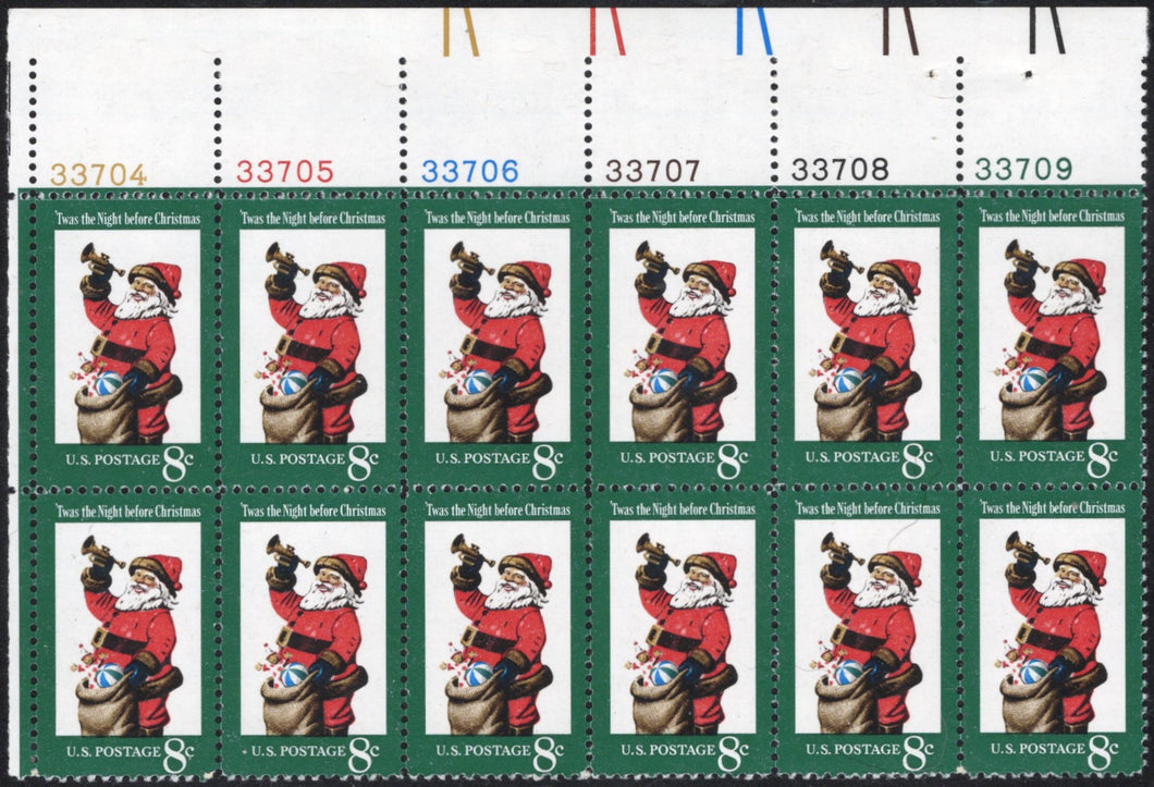 # 1472 (1972) Santa - PB, UL #33704/33709, MNH