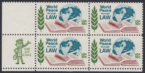 # 1576 (1975) Law - Mr. Zip, BK/4, LL, MNH