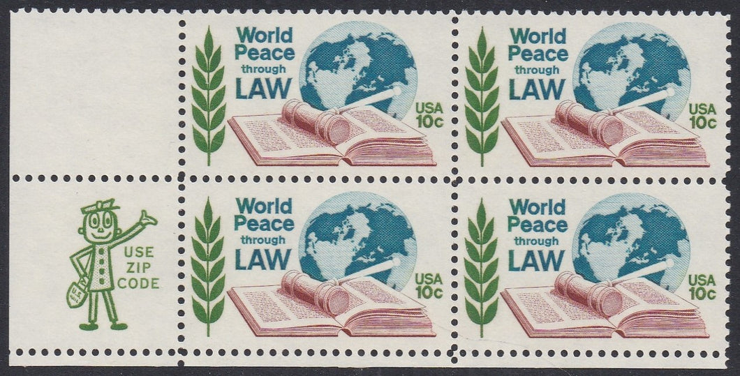 # 1576 (1975) Law - Mr. Zip, BK/4, LL, MNH