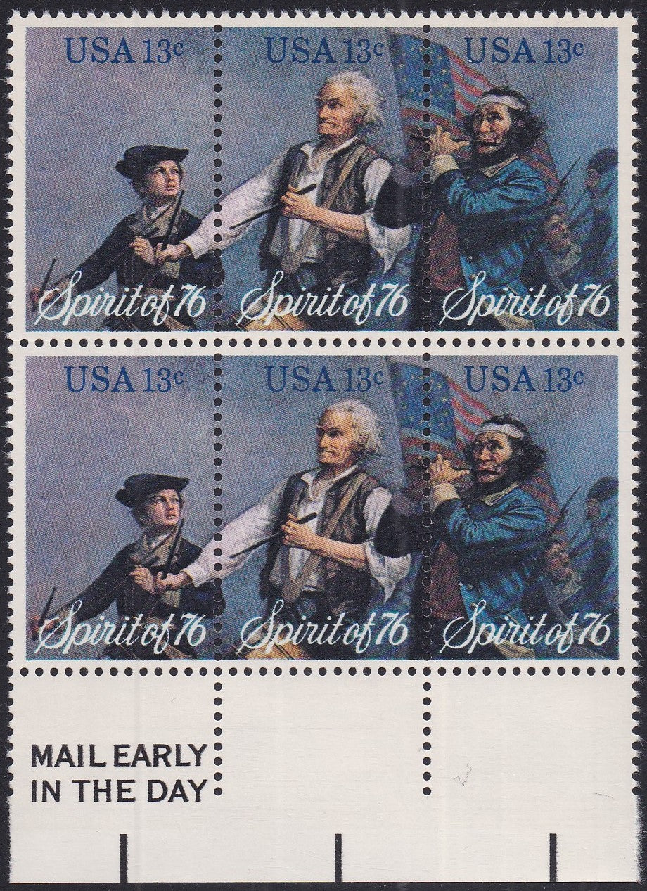 # 1629-31 (1976) Spirit of '76 - ME, LL, MNH