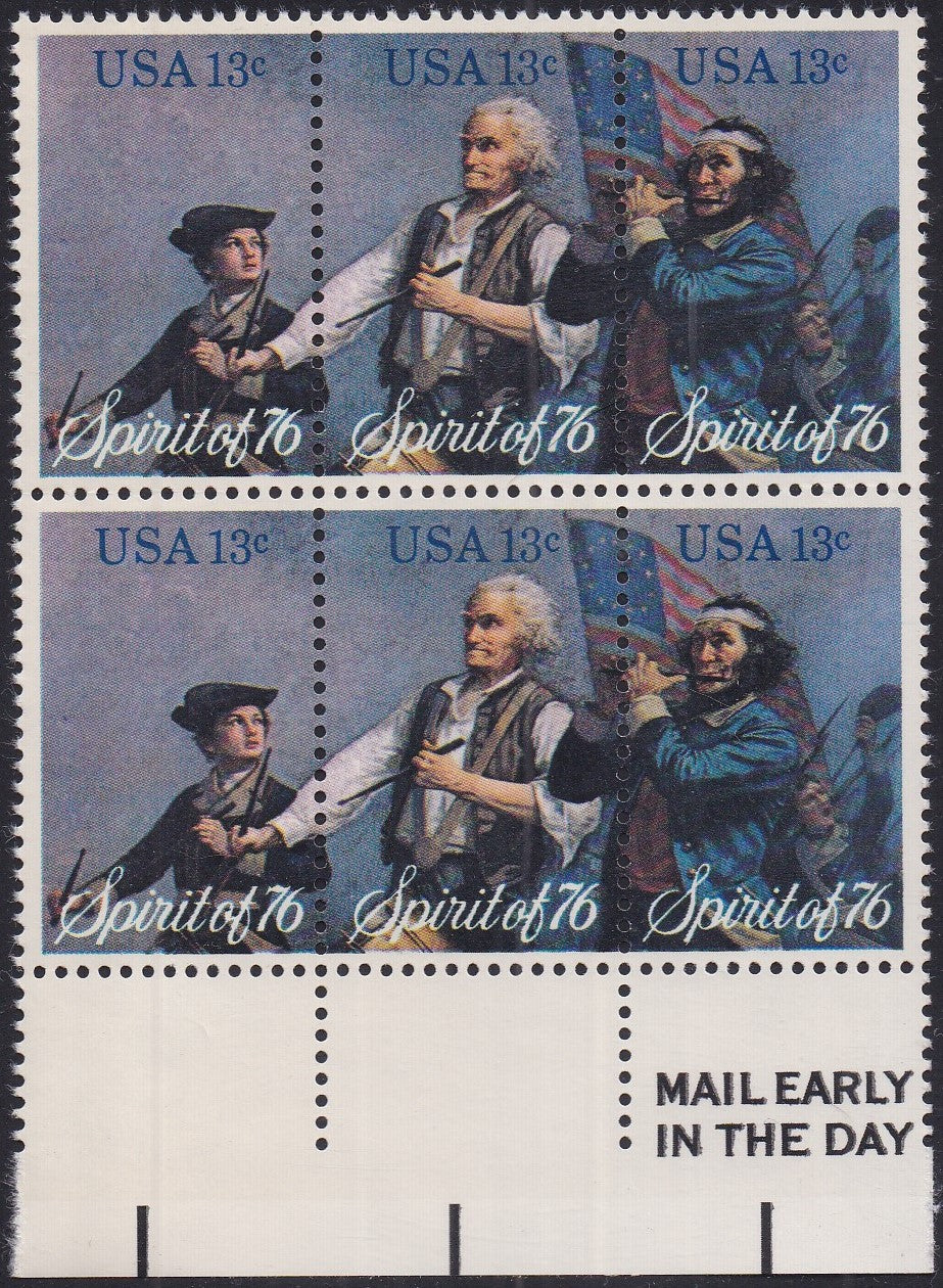 # 1629-31 (1976) Spirit of '76 - ME, LR, XF MNH