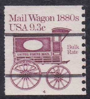 # 1903a (1981) 1880's Mail Wagon, Precancel - PS/1, #4, Used