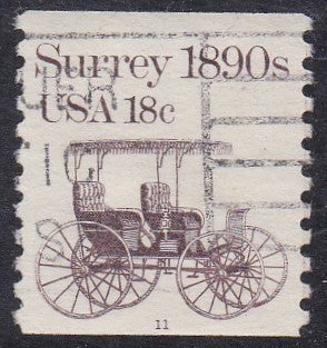 # 1907 (1981) 1890's Surrey - PS/1, #11, Used