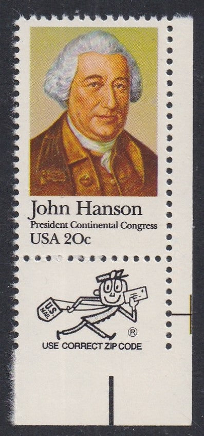 # 1941 (1981) Hanson - Mr. Zip, Sgl, LR, MNH