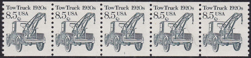 # 2129 (1987) 1920's Tow Truck - PS/5, #1, FVF MNH (PNC)