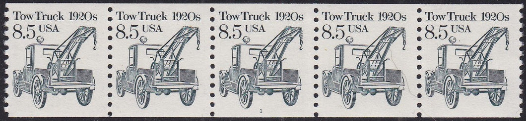 # 2129 (1987) 1920's Tow Truck - PS/5, #1, FVF MNH (PNC)