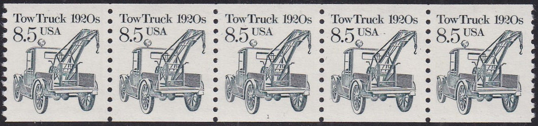 # 2129 (1987) 1920's Tow Truck - PS/5, #1, XF MNH