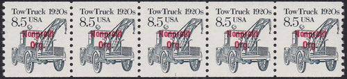 # 2129a (1987) 1920's Tow Truck, Precancel - PS/5, #1, FVF MNH (PNC)