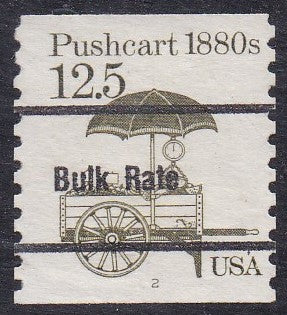 # 2133a (1985) 1880's Pushcart, Precancel - PS/1, #2, Used