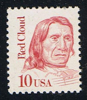 # 2175d (1993) Red Cloud, Lake, MP tag, SG, perf 11 - Sgl, MNH