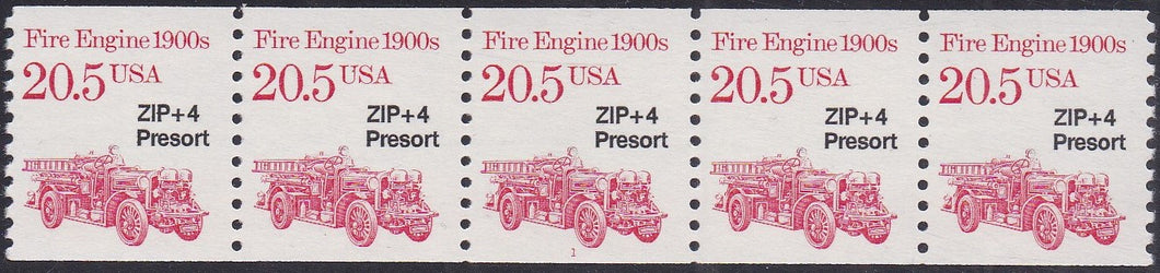 # 2264 (1988) 1900's Fire Engine, Not Tagged - PS/5, #1, VF MNH (PNC)