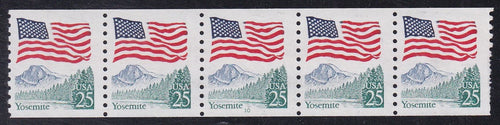 # 2280a (1989) Flag over Yosemite, MP Tagged - PS/5, #10, VF MNH