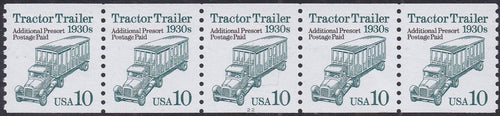 # 2458 (1994) 1930's Tractor Trailer, SG, Not Tag - PS/5, #22, XF MNH