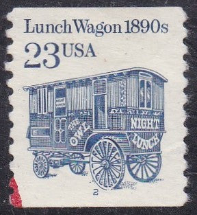 # 2464 (1991) 1890's Lunch Wagon, DG, SP Tag - PS/1, #2, Used