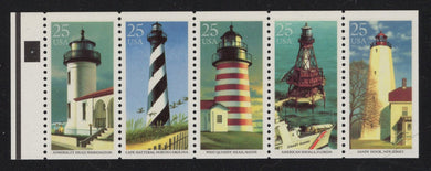 # 2474a (1990) Lighthouses, NF - Bklt pane, #4, MNH