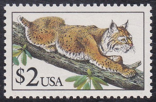 # 2482 (1990) Bobcat - Sgl, XF MNH