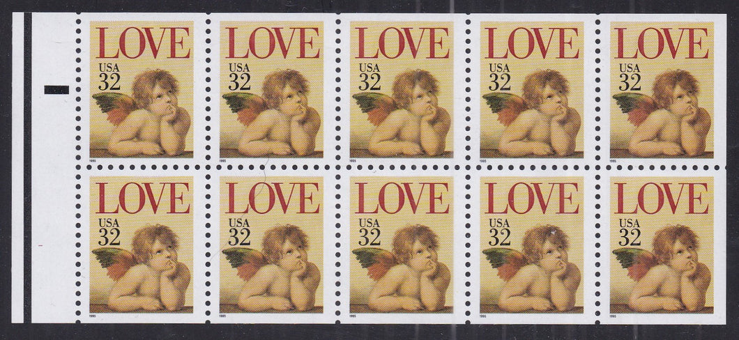 # 2959a (1995) Cherub - Bklt pane, NF #1, MNH