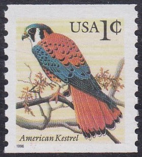 # 3044 (1996) Kestrel, small date - Coil sgl, XF MNH