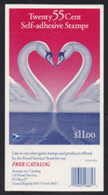 # 3124a (1997) LOVE, Swans - BKLT, #B3333, MNH