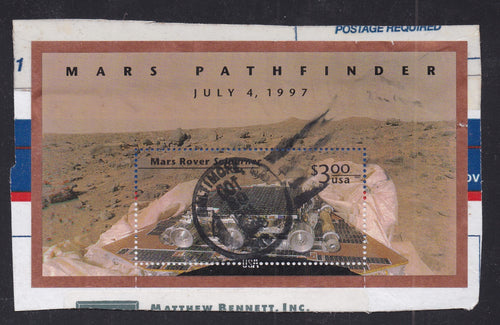 # 3178 (1997) Mars Pathfinder - S/S, Used [3]