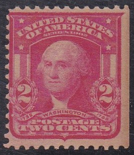 # 319 (1903) Washington, Type I, carmine - Sgl, MNH, gg