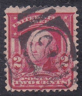 # 319 (1903) Washington, Type I, carmine - Sgl, Used [2]