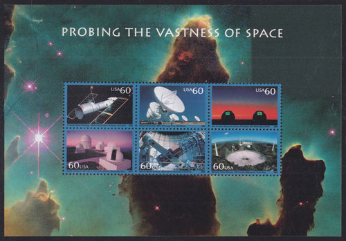 # 3409-13 (2000) Space - S/S, Set of 5, MNH