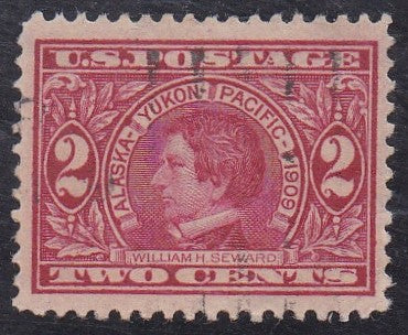 # 370 (1909) Seward - Sgl, Used [4]