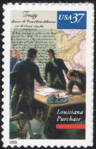 # 3782 (2003) Louisiana Purchase - Sgl, MNH