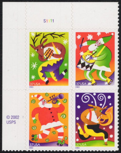 # 3821-24 (2003) Music Makers - PB, UL #S1111, MNH