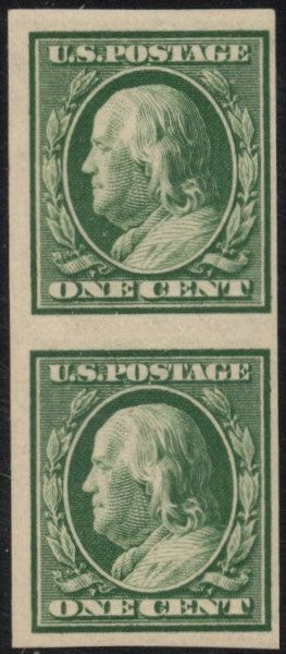 # 383 (1910) Franklin - Pr, MLH/MNH