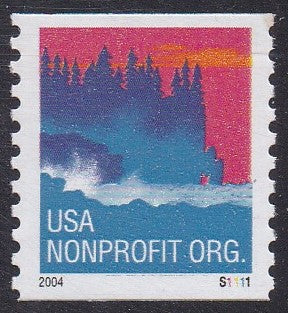 # 3864 (2004) Sea Coast, black 2004 year date - PS/1, #S1111, MNH