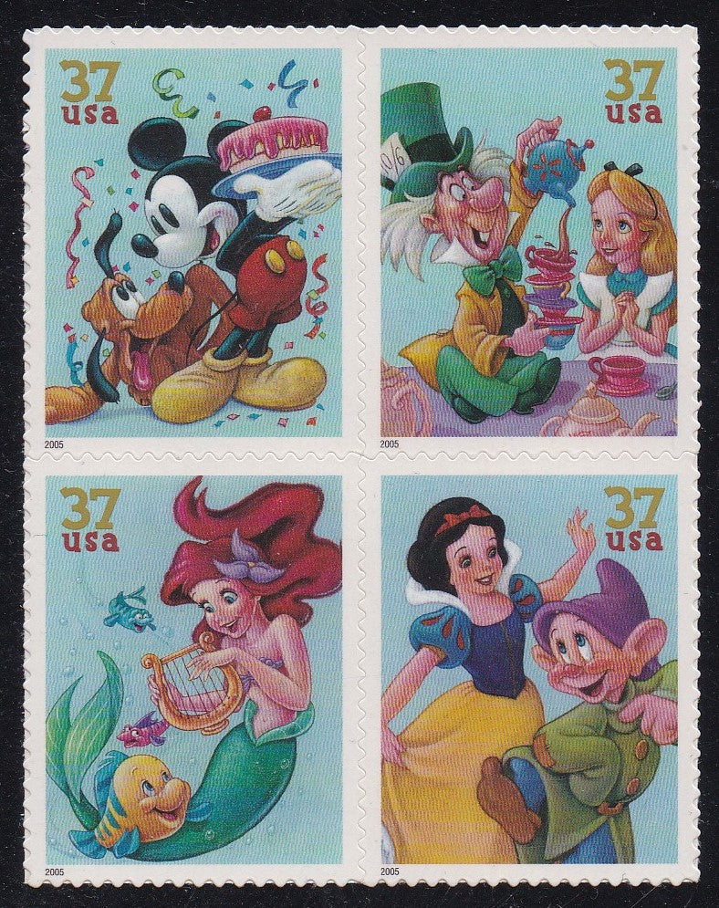 # 3915a (2005) Disney Celebration - BK/4, MNH