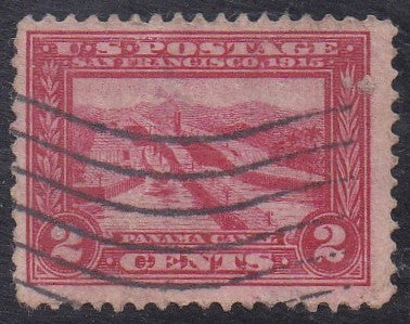 # 398 (1913) Panama-Pacific Exposition - Sgl, FVF Used [7]