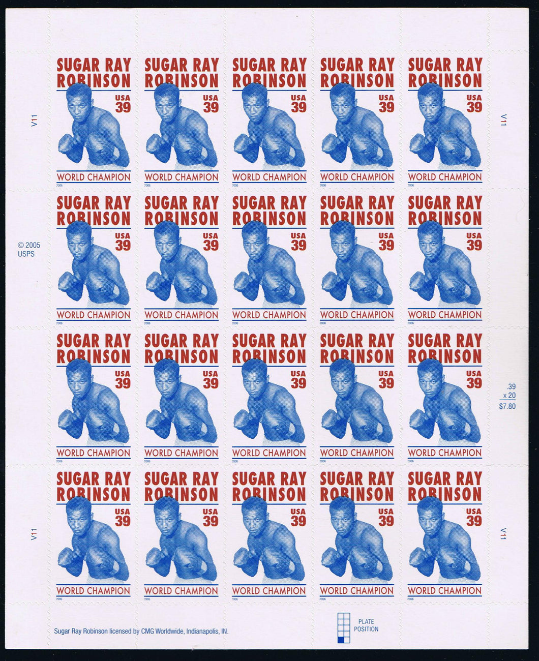 # 4020 (2006) Sugar Ray - Pane, MNH