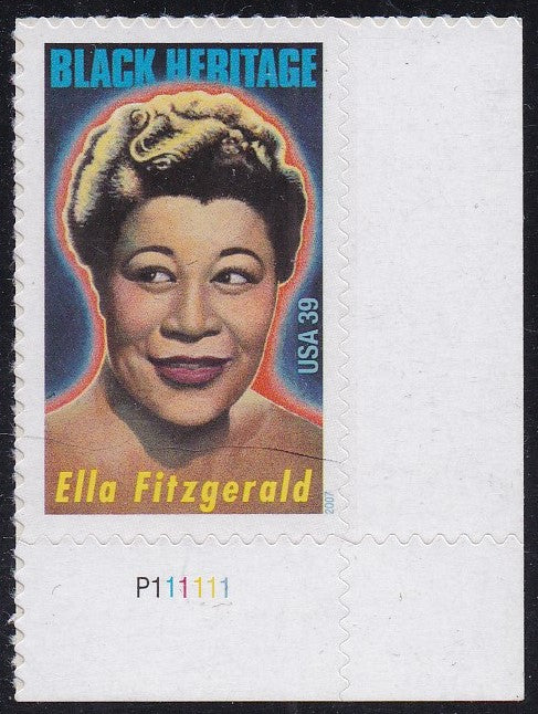 # 4120 (2007) Fitzgerald - Plt sgl, LR #P111111, MNH