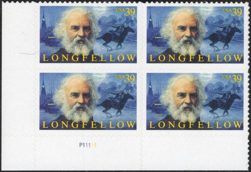 # 4124 (2007) Longfellow - PB, LL #P11111, MNH