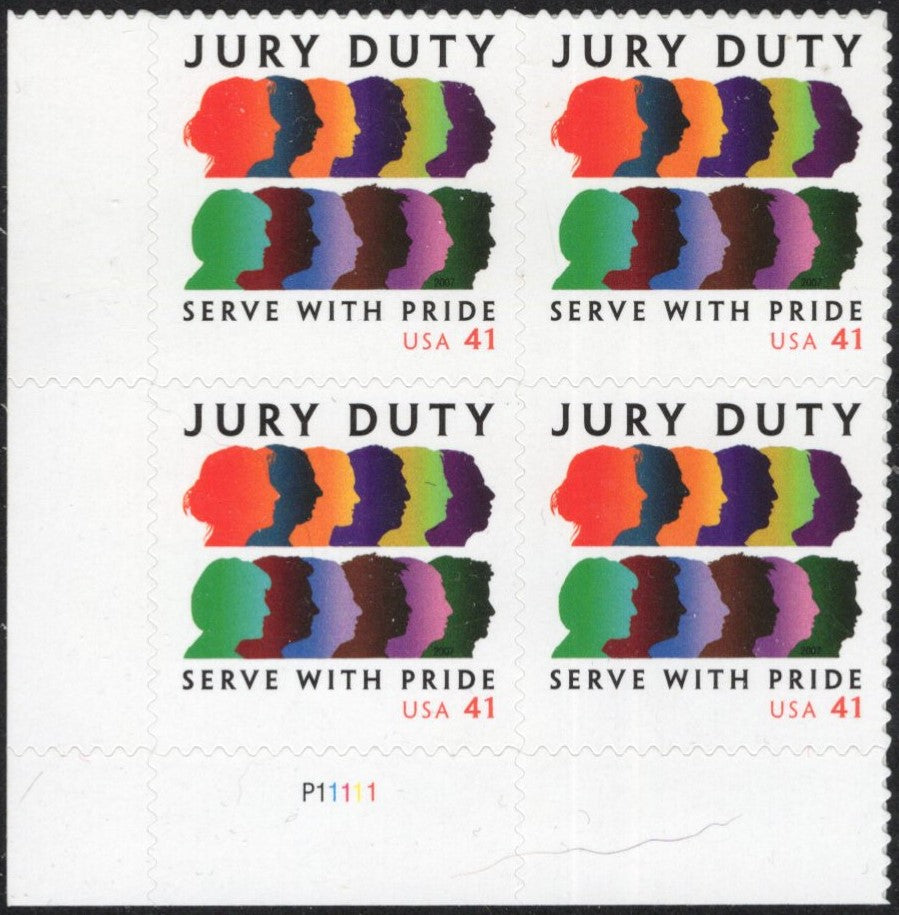 # 4200 (2007) Jury Duty - PB, LL #P11111, MNH